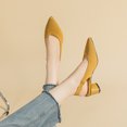 thumbnail image 3 of Women's Knit High Heel Sandals with Striped Design, Round Thick Heel (2 in) - 2025 Collection, 3 of 9