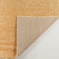 thumbnail image 4 of Ladole Rugs Solid Color Shaggy Meknes Durable Beautiful Turkish Indoor Small Mat Doormat Rug in Yellow, 1'10" x 2'11", 4 of 4