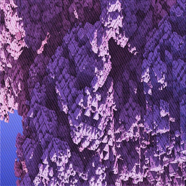 Ahgly Company Tapis de Zone Intérieur Lavable à la Machine, Carré, Transitionnel, Indigo Violet, 4 Pieds Carré