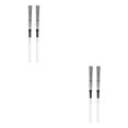 thumbnail image 1 of ZLight 2 Pieces Drum Brush Practicing Prop High-carbon Steel Firm Structure Cajon Stick Professional Instrument Supplies Sticks White 2Set, 1 of 6