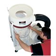 thumbnail image 1 of Jet Woodworking 20 Inch Clear Plastic Collection Bag for DC-1100VX & DC-1200VX, 1 of 2