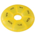 thumbnail image 1 of LSLJS Weekly (7-Day) Pills Case, 7-Sided Portable Box Planner Small Case, Vitamin Organizer Box, Medication, Holder Boxes Organizer Pillsbox Dispenser Organizer, 1 of 2