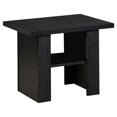 thumbnail image 4 of Coaster Company Ensemble de 3 Tables Basses en Bois avec Tablette, Chêne Noir Rodez, 4 of 6
