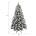 thumbnail image 3 of 7.5 Foot Noble Fir Pre-lit Christmas Tree by Holiday Time, 3 of 6