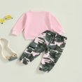 thumbnail image 2 of Baby Boys 2PCS Pants Sets Long Sleeve Round Neck Sweatshirt Tops Solid Color Pants Sets, 2 of 6