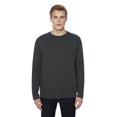 thumbnail image 1 of Dark Black Men's Long Sleeve Crew Neck, 1 of 6