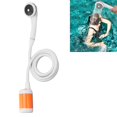 thumbnail image 1 of Portable Electric Shower,  Wear  Portable Electric Shower 4.3x2.6In Reliable ABS Outdoor Camp Shower Suitable Animal Bathing Vegetable Watering Instruments, 1 of 8