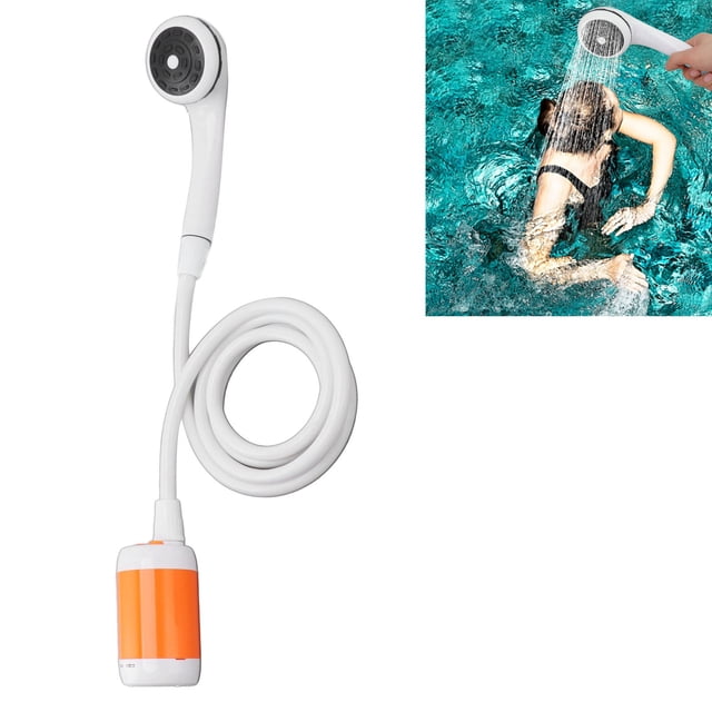 Portable Electric Shower, Wear Portable Electric Shower 4.3x2.6In Reliable ABS Outdoor Camp Shower Suitable Animal Bathing Vegetable Watering Instruments