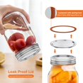 thumbnail image 3 of Regular Mouth Canning Lids Mason Jar Lids 70mm  100 Pack, 3 of 8