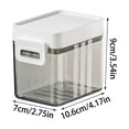 thumbnail image 3 of Lksixu Food-grade Sealed Cans Cereals Dry Goods Milk Powder Coffee Beans Candy Stackable Storage Boxes Containers With Spoons Storage Bins Organizers and Storage, 3 of 6