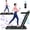 Green, variant on Gymax 2 in 1 Folding Treadmill 2.25HP Running Machine w/ Dual Display Green