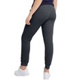 thumbnail image 2 of Hanes Womens EcoSmart Fleece Joggers, XL, Slate Heather, 2 of 5