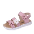 thumbnail image 2 of Rubber Sole Sandals,Flower Design Shoes,Adjustable Straps,Comfortable Outdoor Wear, 2 of 9