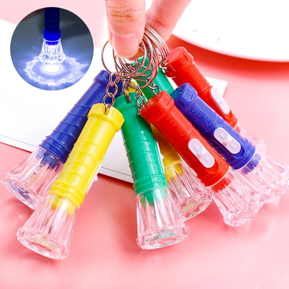 Musbetu 12 Pcs Petite Lampe de Poche Format Facile à Mettre/enlever Mini Lampe de Poche Lumineuse Format Compact Lampe de Poche Légère d'Urgence Jouet de Camping Extérieur