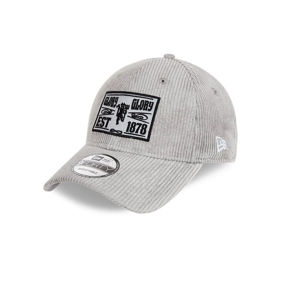 Manchester United - New Era 9FORTY Chapeau à Écusson en Corde