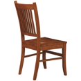 thumbnail image 1 of Coaster Marbrisa Slat Back Wood Dining Chairs in Brown, 1 of 4