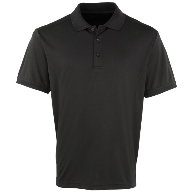 Premier Mens Coolchecker Pique Short-Sleeved Polo Shirt