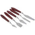 thumbnail image 4 of 5X Stainless Steel Palette Knife Scraper Spatula Pro Artist Oil Painting Acrylic, 4 of 11