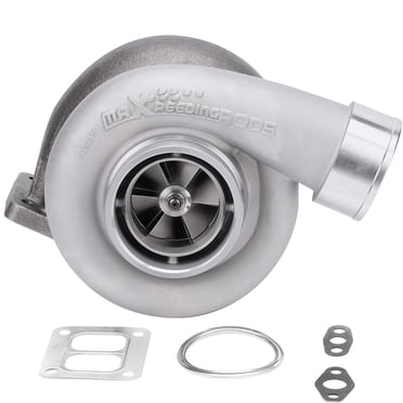 Maxpeedingrods GT45 T4 Turbine.66 A/R Com 1.05 A/R Turbo à Bande en V Turbocompresseur 600+HP 8psi