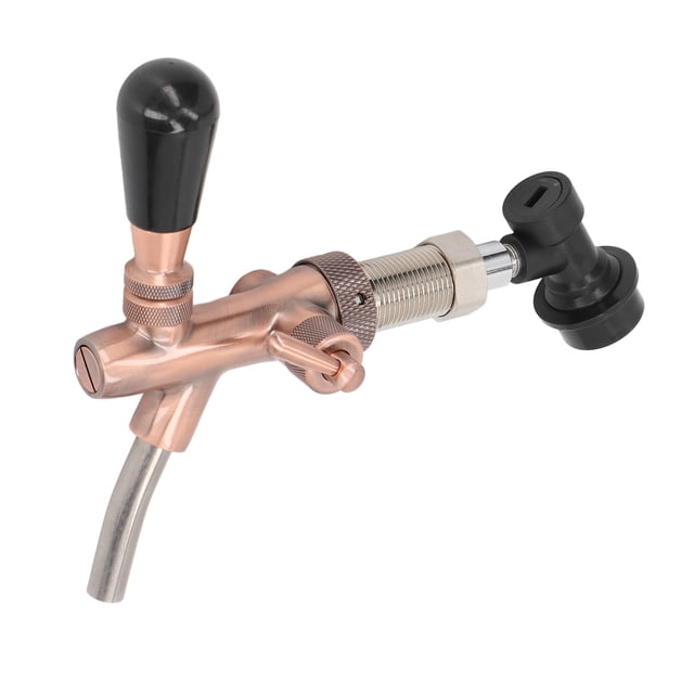 Robinet de Bière en Laiton, G5/8 Robinet de Bière Robinet de Bière en Laiton en Acier Inoxydable Robinet de Bière Réglable