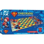 Masterpieces Puzzle Company Superman Checkers Board Game