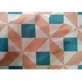thumbnail image 4 of oneOone Cotton Silk Fabric Triangle|Parallelogram & Square Geometric Fabric Prints By Yard 42 Inch Wide, 4 of 4