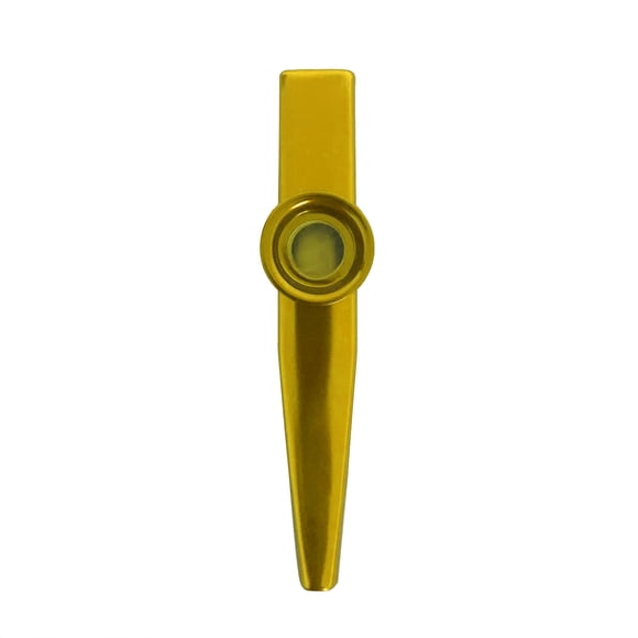 Labymos Kazoos en Métal Instruments de Musique Kazoo en Alliage d'Aluminium pour Enfants Mini Kazoo avec Membrane Kazoo pour Fête