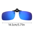 thumbnail image 2 of Polarized Flip Top Clip On Sunglasses For Driving With 400 Glare Over Glasses, 2 of 3