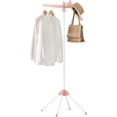 thumbnail image 1 of SONGMICS Clothes Drying Rack, 59.6 Inches High Laundry Drying Rack, Pink and White, 1 of 7