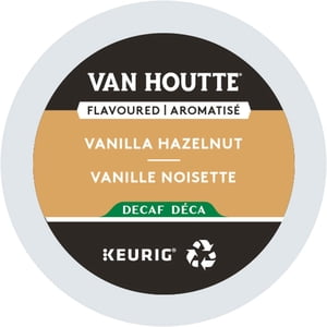 Van Houtte Decaf. Pochettes Vanilla Hazelnut Keurig® K-Cup®