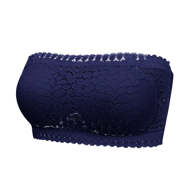 Clearance Sale 2025 Tube Tops Ladies Seamless Tube Top Lace Beauty Back Chest Wrapping Underwear