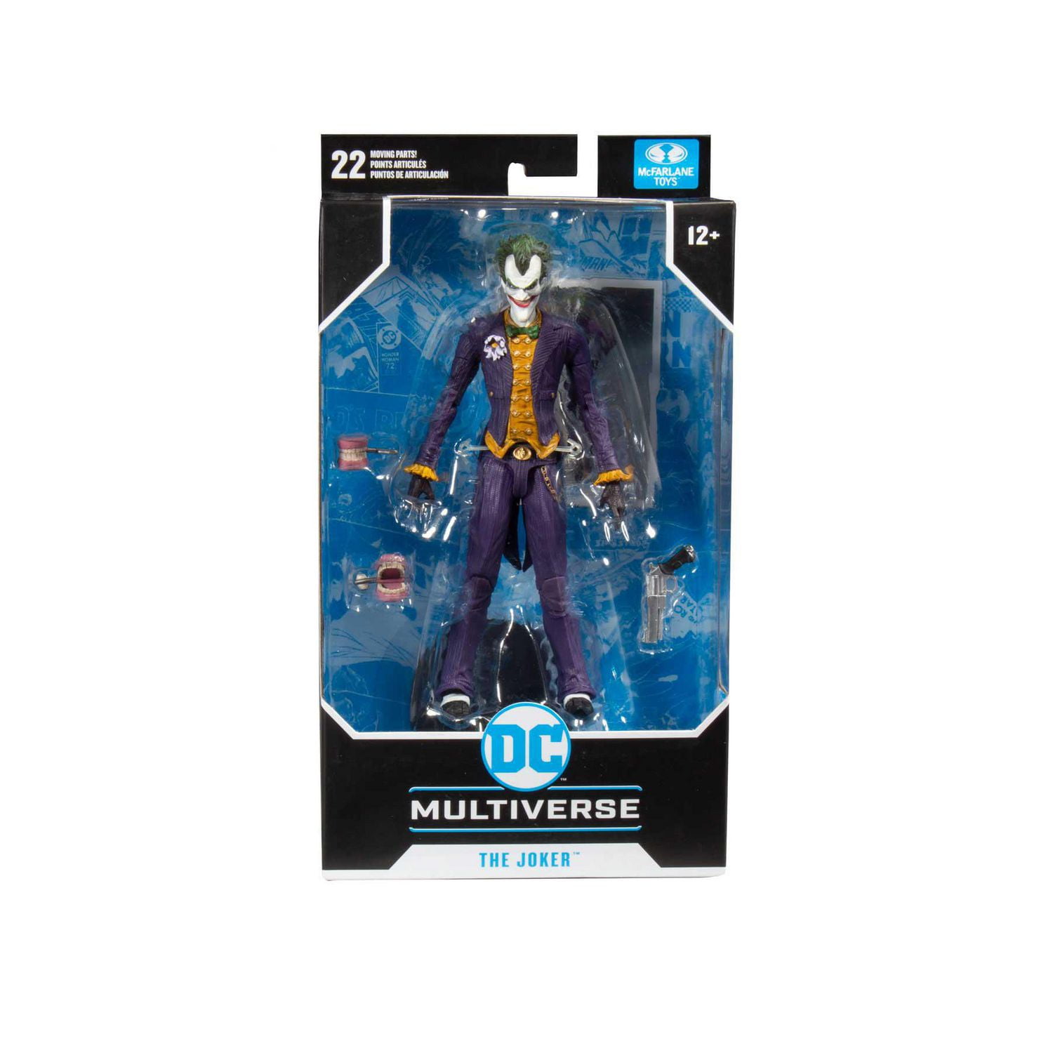McFarlane Toys - DC Multiverse - Batman: Arkham Asylum Figurine Le Joker