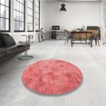 thumbnail image 4 of Ahgly Company Tapis d'Intérieur Lavable en Machine Carré Transitionnel Rouge Camion de Pompiers, 8 Pieds Carré, 4 of 7