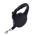 thumbnail image 4 of Raindrops Automatic Retractable Dog Leash Black with One Handed Stop and Large Handle, 4 of 6