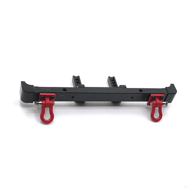 RC Guard Bars Rear Bumper Auto Hardware Vehicle Modification Parts Remoted Components Replacement for Model 1001 1002 1003 1004 Black
