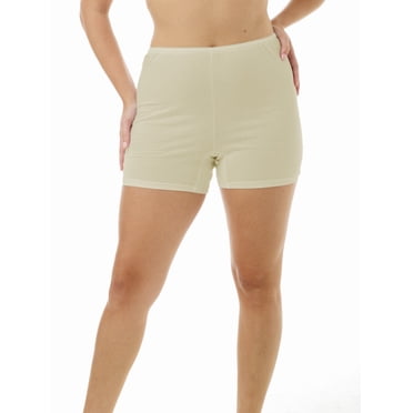 Underworks Cotton 5-inch Bloomers 3-Pack