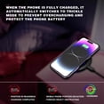 thumbnail image 4 of DZCPSCZG 15W Fast Charging Disc Desktop Wireless Charger Exquisite Light, 4 of 9