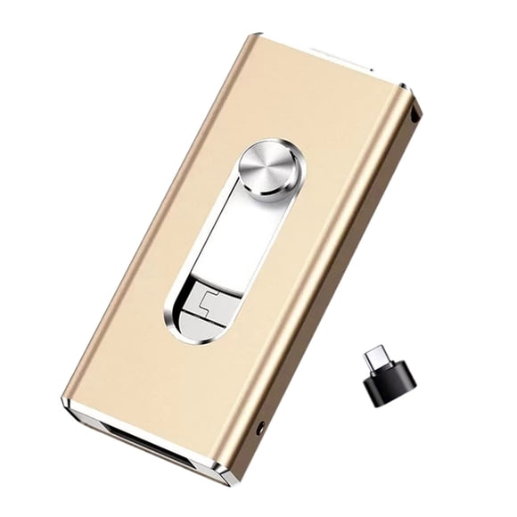 Fokuz Lecteur 4 en 1 USB + 8 Broches + USB 3.0 4 en 1 Téléphone Mobile Ordinateur Clé U Pas de Wi-Fi Non avec Adaptateur Type-C pour Plus d'Appareil