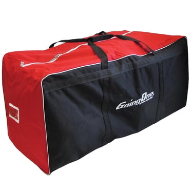 Going One Large Duffle Bag - Extra Large Sports Bag for Travel, Sporting Equipment, Hockey, Football, Lacrosse, Gym, Workout, Traveling; Big and Foldable Luggage for Men and Women