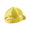thumbnail image 3 of Baseball Cap Display Ponytail Messy Buns Trucker Plain Baseball Visor Cap Unisex Glitter Hat, 3 of 3