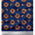 thumbnail image 1 of Soimoi Silk Fabric Fox Kids Print Fabric by Yard 42 Inch Wide, 1 of 3
