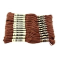 thumbnail image 3 of DMC 6 brins fil à broder en coton 8 m (8.7 yd) #801 Dark Coffee brun, 3 of 3
