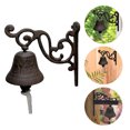 thumbnail image 3 of Rustic Iron Bird Door Bell Wall Mounted Antique Decor Bell For Indoor Outdoor, 3 of 8