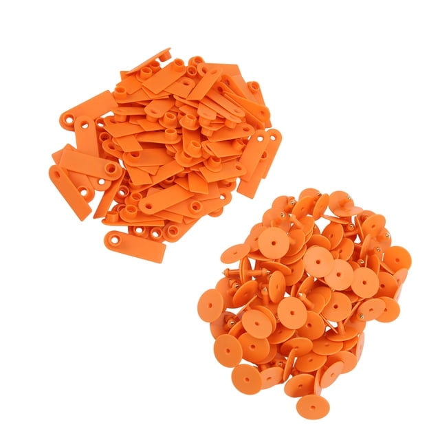 Ear Tags For Cattle, Safe Durable Animal Blank Blank Ear Tags Pig Livestock Soft For Breeding Population Prevention Control No Letters, Yellow,No Letters, Green,No Letters,
