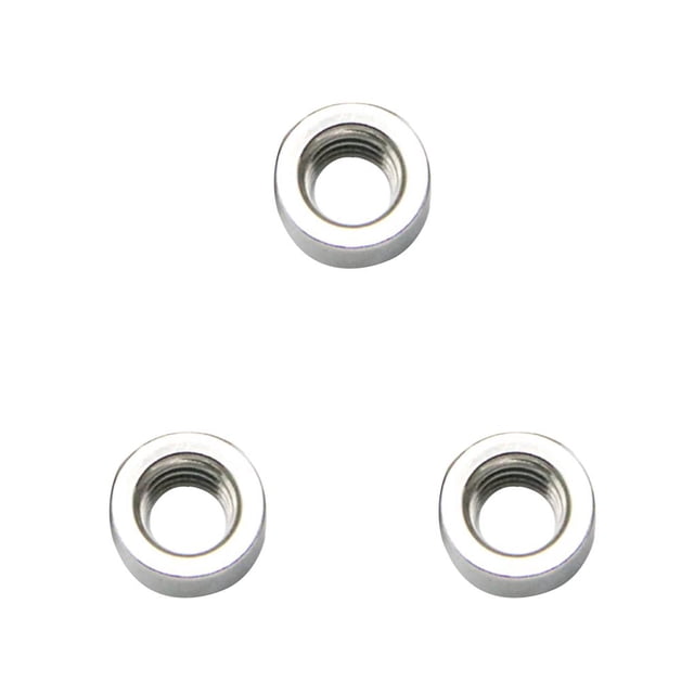 ZheElen Acier Inoxydable CLS M4 M5 M6 M8 Écrou Auto-Clinching Rivet Attaches Industrielles Rivetage Métrique Quincaillerie Machine M6-0 3Set