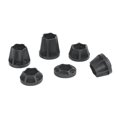 thumbnail image 4 of Moyeux Hexagonaux de Roue 4PCS pour extension de Moyeu Hexagonal de Roue RC 1:10 Crawler 1.9 "2.2" Jantes de Roue 15mm Noir, 4 of 9