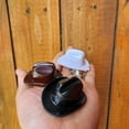 thumbnail image 5 of Bottle Opener with Western Cowboy Hat Keychain, 2-Piece Set, Portable for Beer and Themed Parties, 5 of 5