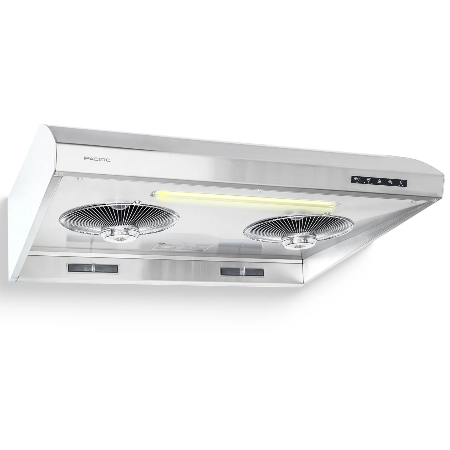 Pacific PW2300HAS 30" Under Cabinet Range Hood, 900 CFM, Stainless Steel, 6-Speed, LED Lighting, Auto Heat Cleaning