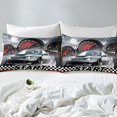 thumbnail image 4 of Erosebridal Teens Racing Car Full Sheet Sets,Extreme Sports Bedding Full Size,Fast Car Decor,Lightweight,4-Piece, 4 of 7