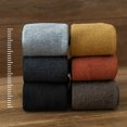 thumbnail image 4 of Aocisk Womens Socks To Keep Warm Sock High The Knee Lightweight and Thick for Cold Weather Knee High Socks for Women Thermal Socks Black One Size, 4 of 5
